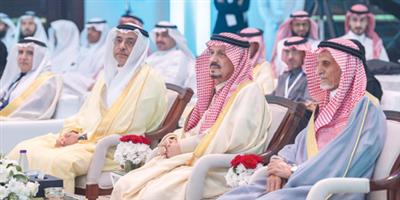 أمير منطقة الرياض رعى افتتاح المؤتمر العلمي الأول للجمعيات الصحية في المملكة 