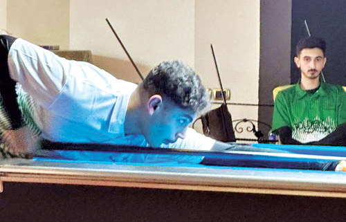 ذهبيتان وفضية حصيلة أخضر البلياردو في ثاني أيام العربية 