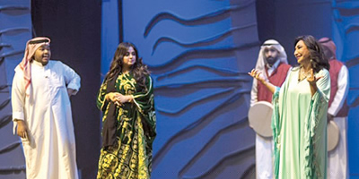 مسرحية «السحر الأسود».. بين الرعب والفكاهة 