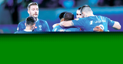 تدريبات الهلال تتوقف واللاعبون يحتفلون في غرفة تبديل الملابس 