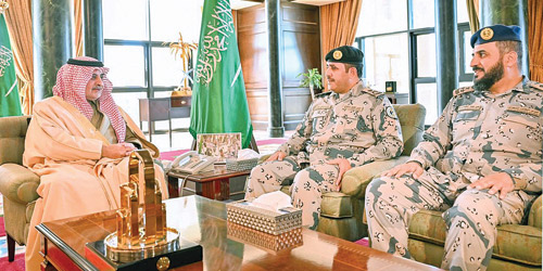  سموه خلال اللقاء