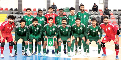 أخضر الصالات يتعادل مع مقدونيا ودياً في ختام معسكره لكأس آسيا 