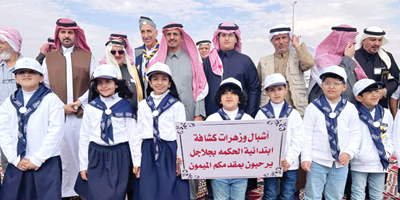 الأمير متعب بن فهد يشهد اختتام البرنامج العملي للتأهيل البيئي 