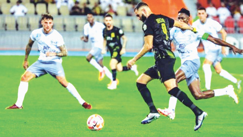  الاتحاد والطائي.. تأجلت بسبب ظروف الطيران