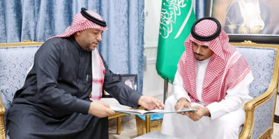 نائب أمير نجران يستعرض التقرير السنوي لرياضة المنطقة 