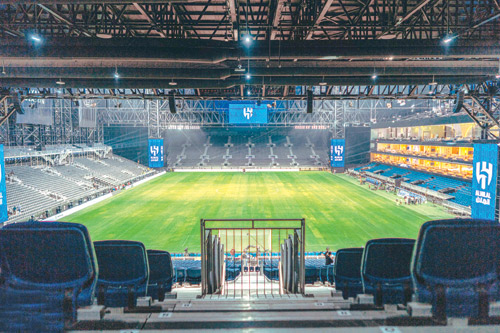 ملعب الأمير فيصل بن فهد بديلاً 