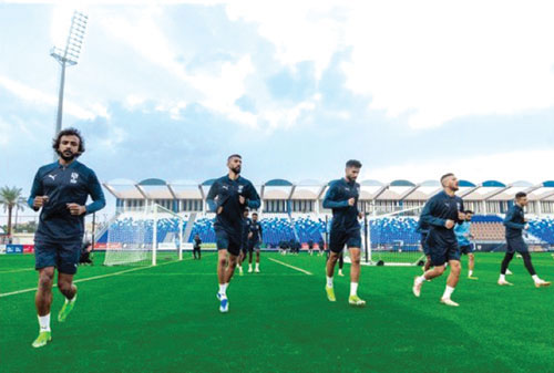 سالم في عيادة النادي.. والعويس يبدأ رحلة العودة.. 