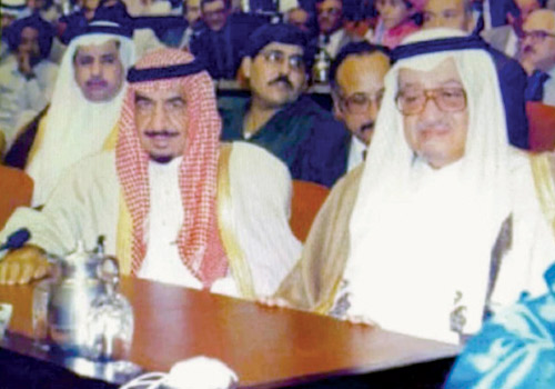 الأمير عبدالله الفيصل وحسين العساف - رحمهما الله