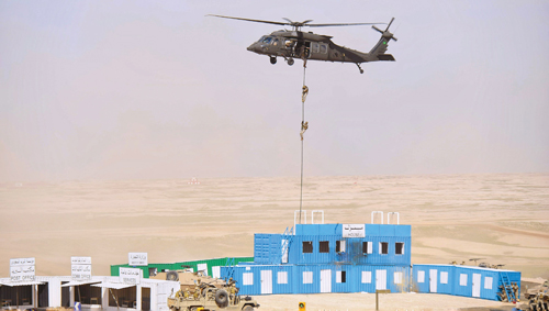 اختتام مناورات التمرين المشترك «سيف السلام 12» 