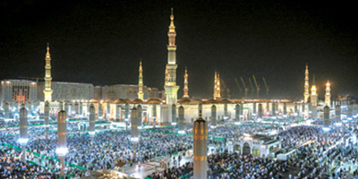 10 ملايين مصلٍّ في المسجد النبوي 