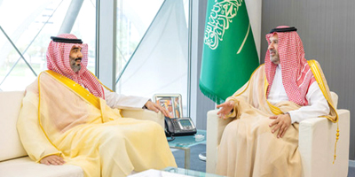الأمير فيصل بن سلمان بحث مع وزير الاتصالات استخدام الممكنات الرقمية 