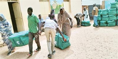 توزيع 148 حقيبة إيوائية في السودان 