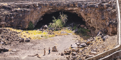 هيئة التراث: اكتشاف نتائج علمية جديدة في كهف أم جرسان بالمدينة المنورة 