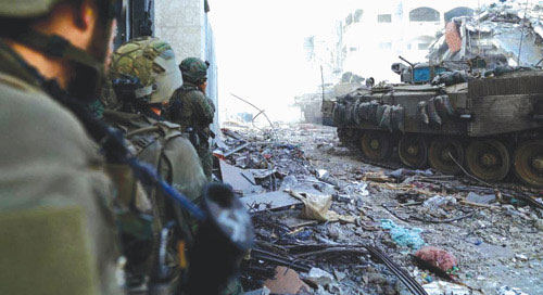 استمرار العمليات العسكرية الإسرائيلية شمال غزة 