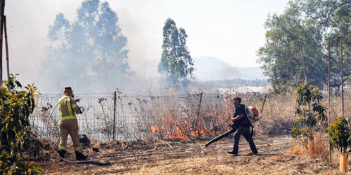 ردا على مقتل قيادي بحزب الله 