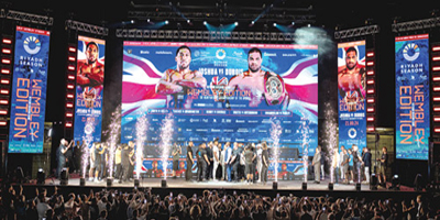 تركي آل الشيخ يعلن عن نزال «موسم الرياض» في لندن 