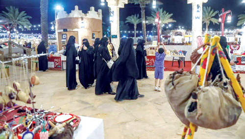 فعاليات تراثية متنوعة لزوار «بيت حائل» 