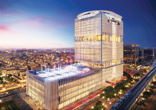 البرج الرياضي هدية جديدة من هدايا سمو ولي العهد للرياضيين 