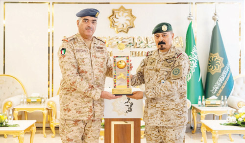 التحالف الإسلامي العسكري يستقبل رئيس الأركان الكويتي 