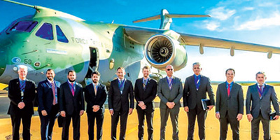 وزير الصناعة يبحث مع «إمبراير» البرازيلية توطين صناعة الطيران بالمملكة 