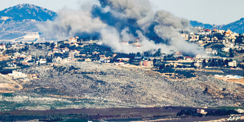 غارات إسرائيلية تستهدف مواقع لحزب الله جنوب لبنان 