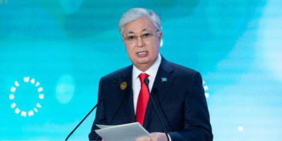 الرئيس الكازاخستاني يدعو إلى استجابة دولية موحدة لضمان وفرة المياه للجميع 