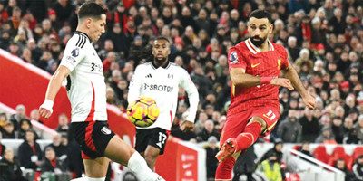 ليفربول يواصل نزيف النقاط ونيوكاسل ينتصر بالأربعة 