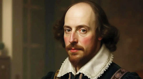  الشاعر الإنجليزي ويليم شكسبير