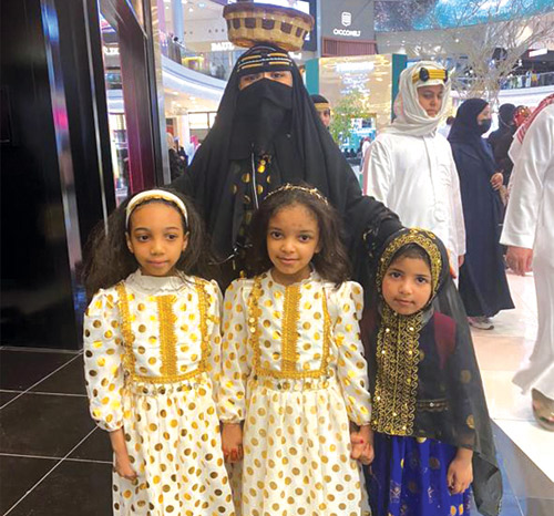  ملابس وأزياء التأسيس