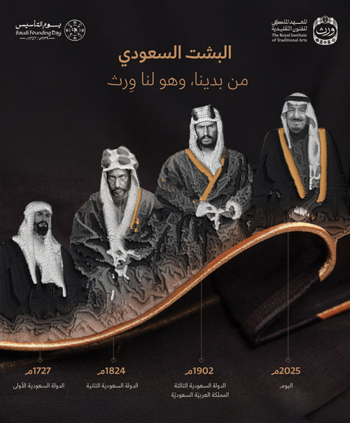 «ورث» يطلق حملة «يوم التأسيس 2025» للاحتفاء بالبشت السعودي 