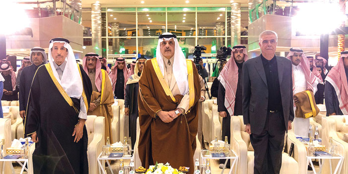  الأمير د.عبدالعزيز بن عياف والأمير سعود بن ثنيان ومعالي م. نضال الحديد أمين مدينة عمّان الأسبق