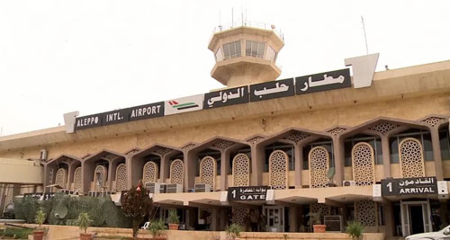 سوريا تعلن إعادة تشغيل مطار حلب الدولي 