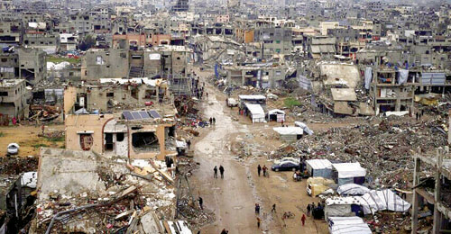 مباحثات أممية - مصرية حول الخطة العربية لإعادة إعمار غزة 