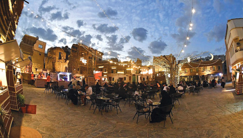 فعاليات البسطة في أبها.. تجمع التراث بالسياحة الريفية 