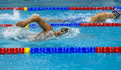 اختتام بطولة السباحة للمجرى القصير بأبها 