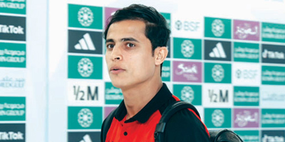 لاعب الرياض إبراهيم بايش: أتمنى الدوري للاتحاد! 