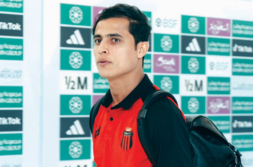  اللاعب العراقي إبراهيم بايش