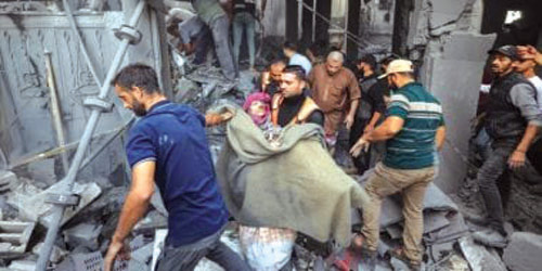 استشهاد 3 فلسطينيين جراء غارة إسرائيلية على غزة 