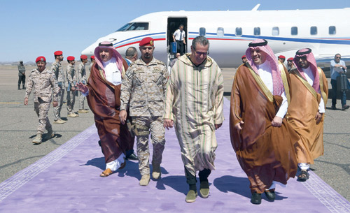  وصول رئيس الحكومة المغربية