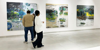 المعرض الشخصي لرضوان حمزة في «مرسمي» 