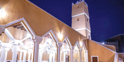 مشروع الأمير محمد بن سلمان لتطوير المساجد التاريخية يجدد مسجد العودة بالدرعية 