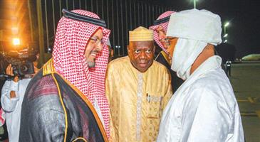 رئيس جمهورية تشاد يصل إلى جدة 