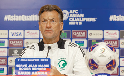 رينارد بعد التعادل: 