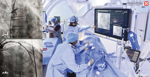 إثر إصابته بجلطة حادة وتوقف تام للقلب 