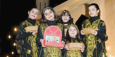 «خشرة العيد» احتفاءً بالعيد في حائل 