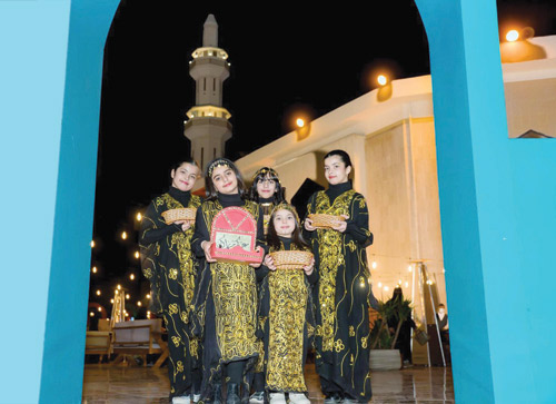 «خشرة العيد» احتفاءً بالعيد في حائل 