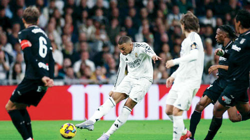 ريال مدريد يتغلب على ليغانيس.. وأتلتيكو يتعادل أمام إسبانيول 