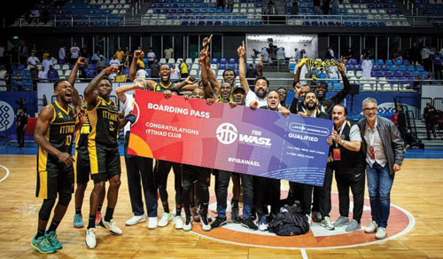 تأهل إلى نهائي سوبر غرب آسيا وضمن التأهل لبطولة النخبة 