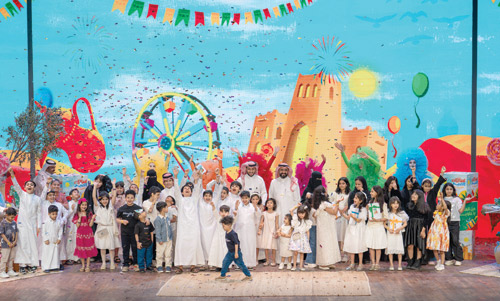 GEA تحتفل بالعيد مع الأيتام وأبناء الشهداء 