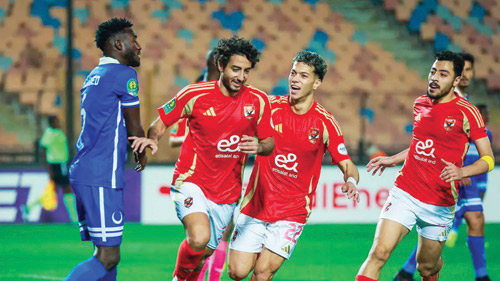  من لقاء الأهلي المصري والهلال السوداني